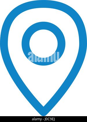 Place location for geo tagging Stock Vector