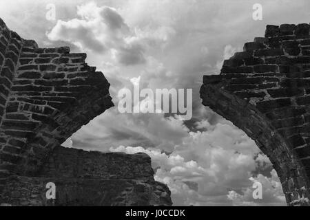 Ruins of gulbarga fort, gulbarga, karnataka, india, asia Stock Photo