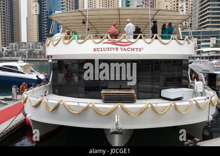 Exclusive yacht in Dubai Marina, Dubai
