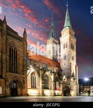 St. Lawrence church - Nuremberg, Germany Stock Photo