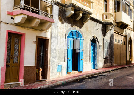 Malta, Street, Beach Stock Photo