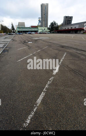 Black-coal miner OKD has closed loss-making mine Paskov, Staric, Czech Republic, on March 31, 2017 (on the photo from April 6, 2017). (CTK Photo/Jaroslav Ozana) Stock Photo