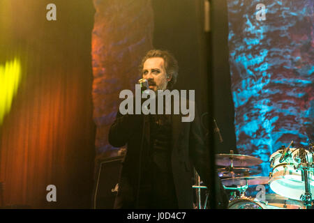 San Francisco, California, USA. 11th Apr, 2017. Dave Vanian of The Damned perfoms at The Fillmore on April 11, 2017 in San Francisco, California. Credit: The Photo Access/Alamy Live News Stock Photo