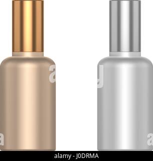 Cosmetic little bottle Stock Vector