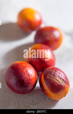 Blood orange fruit Stock Photo