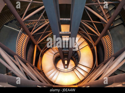 Stairs at subway station Reinoldikirche, Dortmund, Ruhr district, North Rhine-Westphalia, Germany Stock Photo