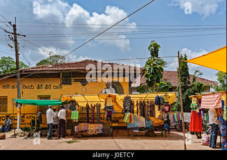 Village market, banavasi, sirsi, uttara kannada, karnataka, india, asia Stock Photo