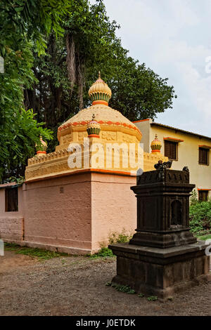 Mahuli, vishweshwar, mahadev, temple, satara, maharashtra, india, asia Stock Photo