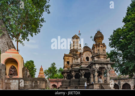 Mahuli, vishweshwar, mahadev, temple, satara, maharashtra, india, asia Stock Photo