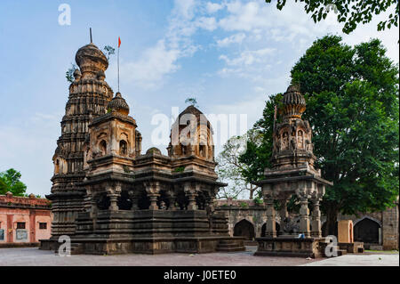 Mahuli, vishweshwar, mahadev, temple, satara, maharashtra, india, asia Stock Photo