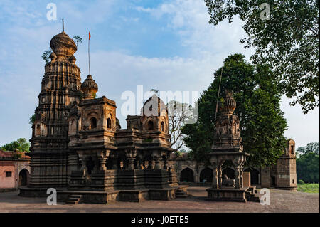 Mahuli, vishweshwar, mahadev, temple, satara, maharashtra, india, asia Stock Photo