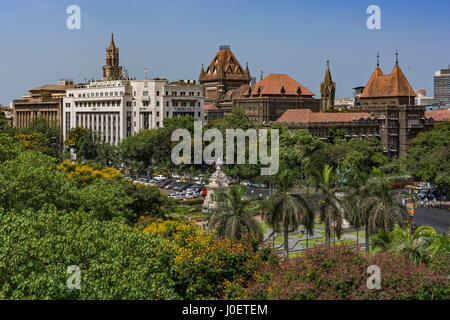 Flora fountain, mumbai, maharashtra, india, asia Stock Photo