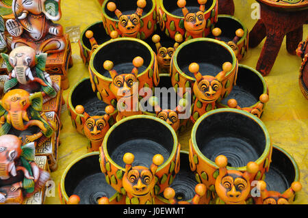 Terracotta art, kolkata, west bengal, india, asia Stock Photo