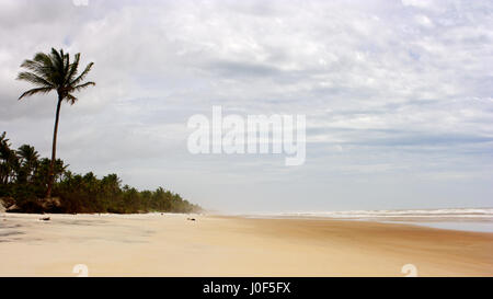 Beach of Ilha Atalaia, Canavieiras, Brazil, South America Stock Photo
