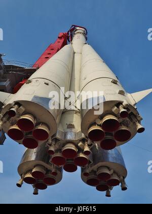 Vostok space rocket Stock Photo