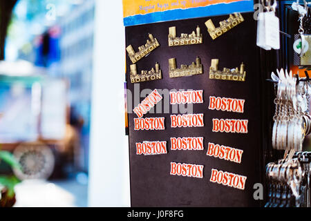 Boston Souvenirs for tourists Stock Photo