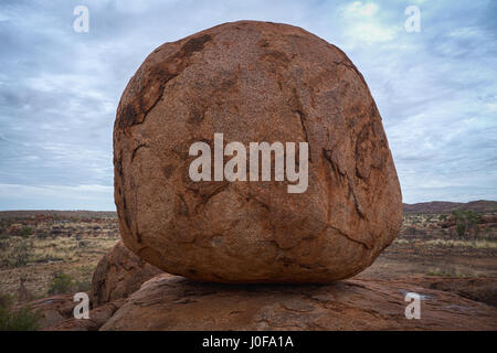 Devils Marbles Karlu Karlu Northern Territory Stock Photo