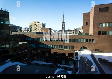 Université du Québec a Montréal (UQAM), Montréal, Canada Stock Photo