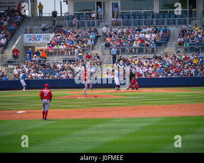 Charlotte Sports Park on El Jobean Road (SR 776) in Port Charlotte Florida is the Spring Training home of the Tampa Bay Rays Stock Photo