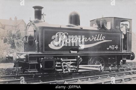 Locomotive no 4: 'Bournville' 0-4-0 Stock Photo