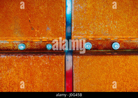 Rusty Grunge Aged Grey metal Texture - Old Stainless Steel Background with Scratches - Monochrome Dirty Metallic Surface Close up Stock Photo
