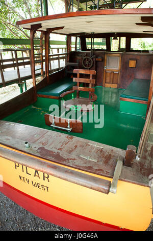 Hemingway Boat, Havana, Cuba Stock Photo