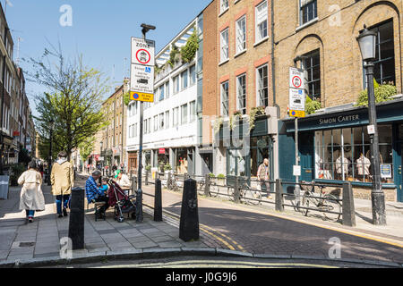 bloomsbury conduit london street lamb shoppers shops alamy carter simon