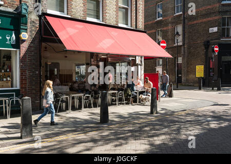 Cigala Restaurant on Lamb's Conduit Street in Bloomsbury, London, UK Stock Photo