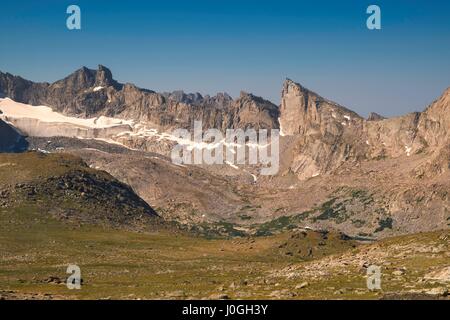 Morning in the Wind River Range, Shoshone National Forest, Wyoming Stock Photo