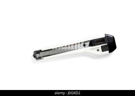 Paper knife isolated on white background Stock Photo