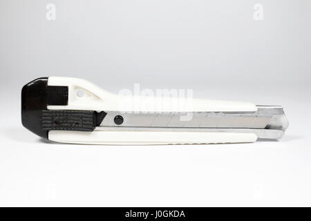 Paper knife isolated on white background Stock Photo