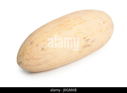 Whole melon isolated on white background Stock Photo