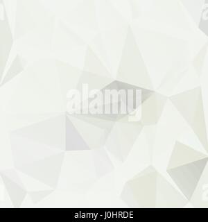 Bright plain color abstract square background. Vector ilustration. Square layout low polygonal texture pattern. Light green lowpoly banner. Stock Vector