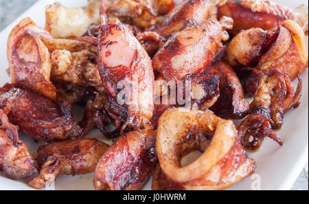 Japanese dried squid snack Stock Photo - Alamy