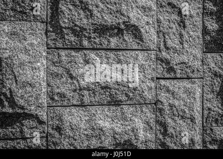 Granite wal Stock Photo