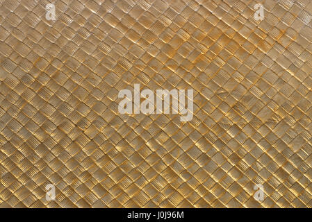 golden color painted background texture Stock Photo