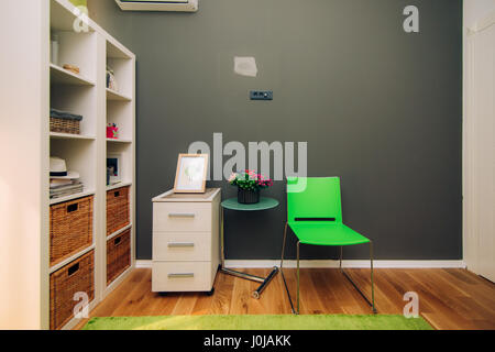 Children's room. Interior design children's room in the apartment. Stock Photo