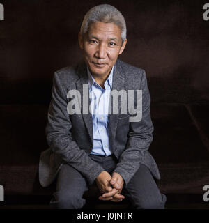 Portrait of Thupten Jinpa (Geshe Thupten Jinpa) (Thupten Jinpa Langri) 08/12/2016 ©Philippe MATSAS Stock Photo