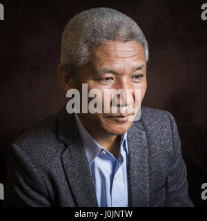 Portrait of Thupten Jinpa (Geshe Thupten Jinpa) (Thupten Jinpa Langri) 08/12/2016 ©Philippe MATSAS Stock Photo