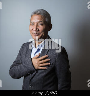 Portrait of Thupten Jinpa (Geshe Thupten Jinpa) (Thupten Jinpa Langri) 08/12/2016 ©Philippe MATSAS Stock Photo