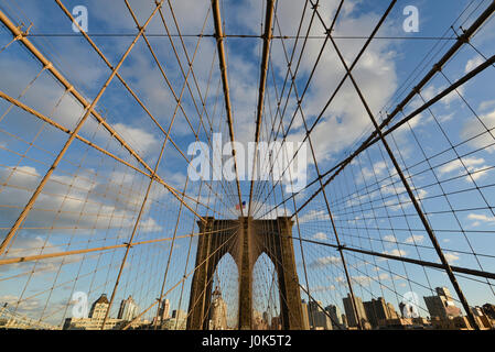 Brooklyn Bridge, New York, Usa