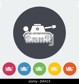 Tank toy Stock Vector