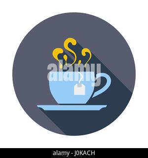 Tea icon Stock Vector