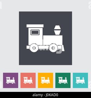 Train toy Stock Vector