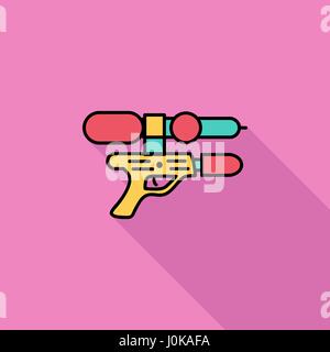 Gun toy Stock Vector