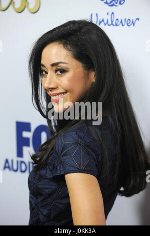 Aimee Garcia arrives at the Latina 'Hot List' Party at The London on October 6th, 2015 in West Hollywood, California. Stock Photo