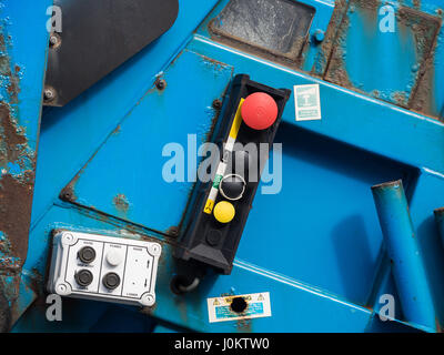 Red Button Stock Photo