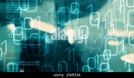 Computer virus attacks, future of technology Stock Photo