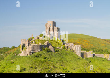 Corfe Castle, Dorset Stock Photo