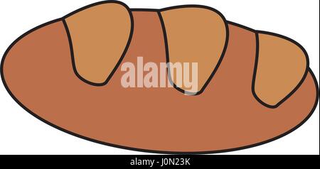 bread multiplication religion image Stock Vector